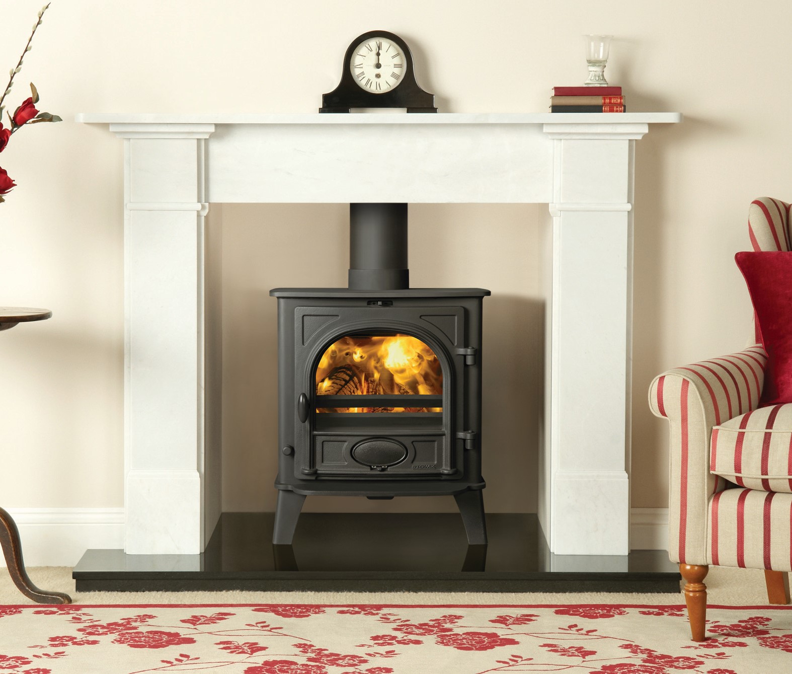 Gazco Claremont Limestone Huntingdon Stove